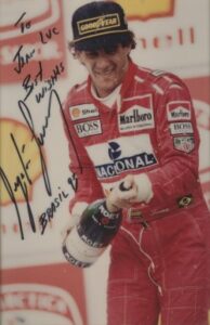Ayrton Senna era mancino