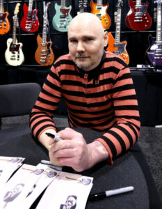 Billy Corgan degli Smashing Pumpkins è mancino